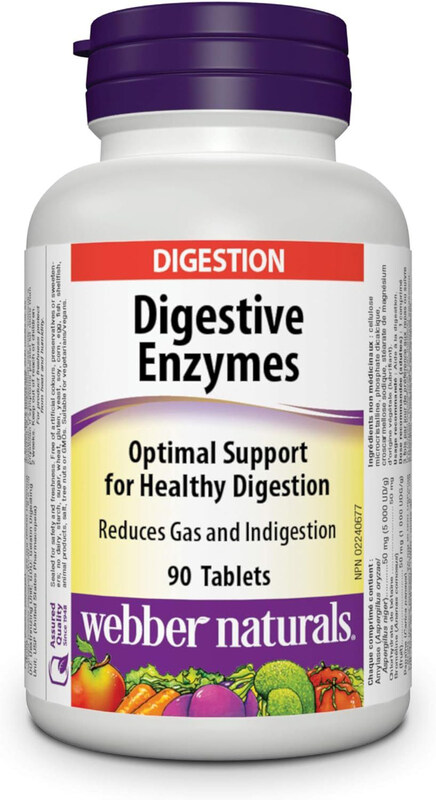 

Webber Naturals Digestive Enzymes, 90 Tablets