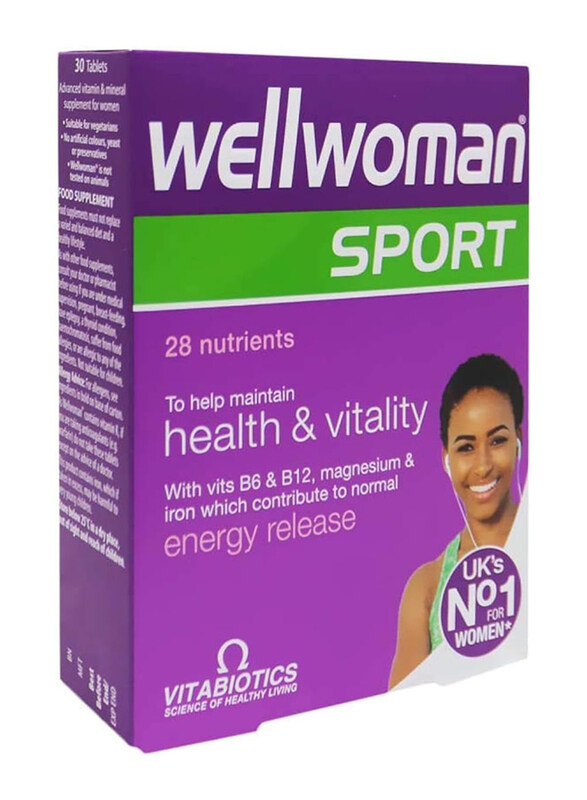 

Vitabiotics Wellwoman Sport Tablets, 30 Tablets