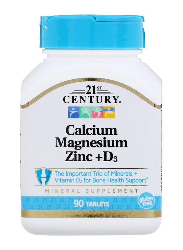 21St Century Cal Mag Zinc D3, 90 Tablets