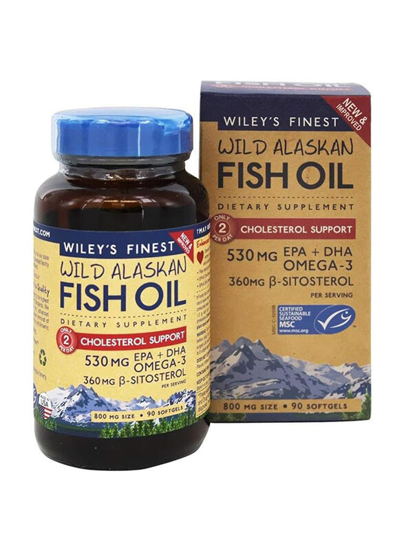 

Wiley's Finest Cholesterol Support, 90 Softgels