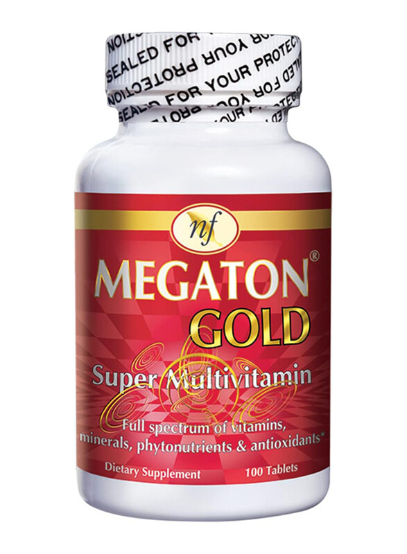 

Natural Fervor Megaton Gold, 100 Tablets