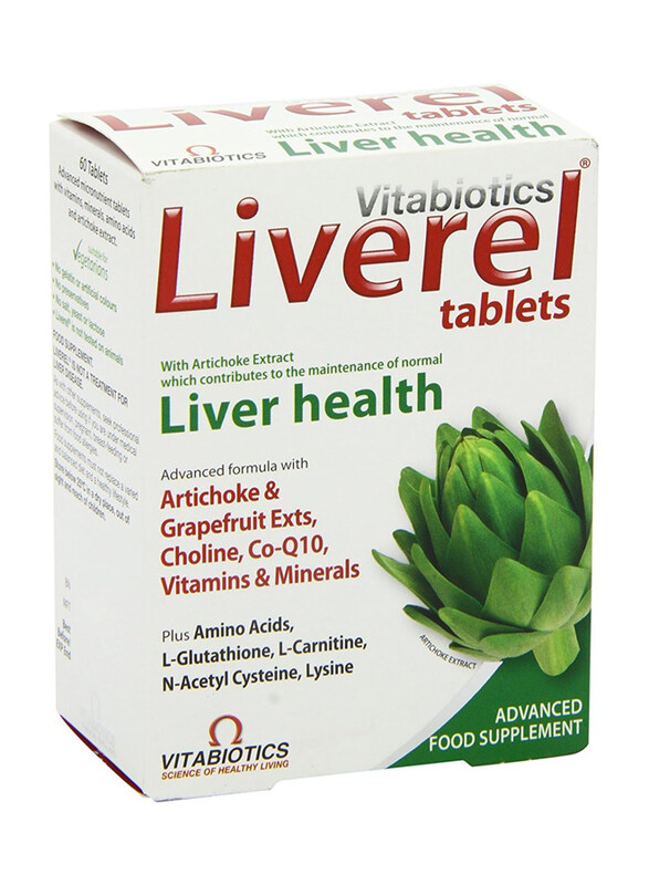 

Vitabiotics Liverel Liver Health, 60 Tablets