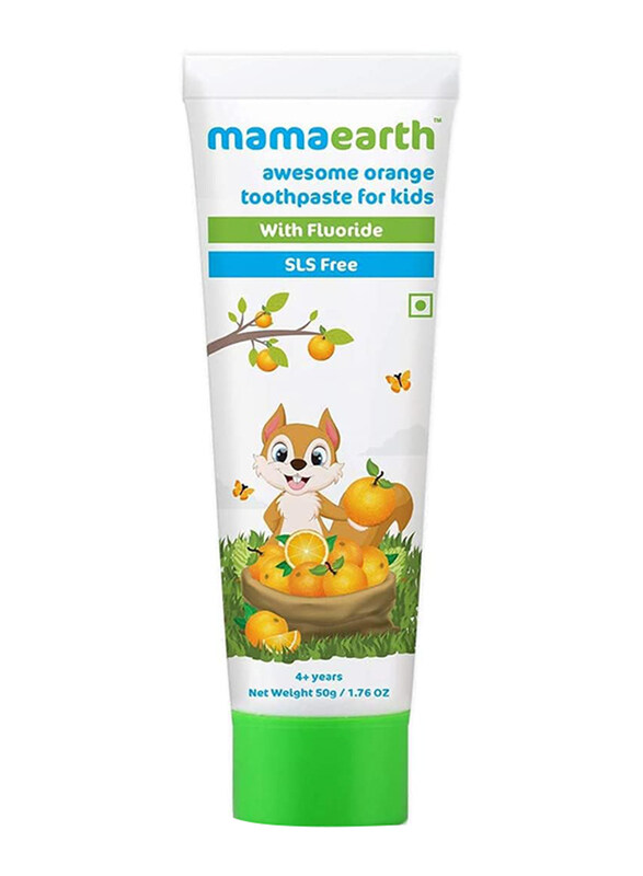 

Mamaearth Awesome Orange Toothpaste for Kids, 50g