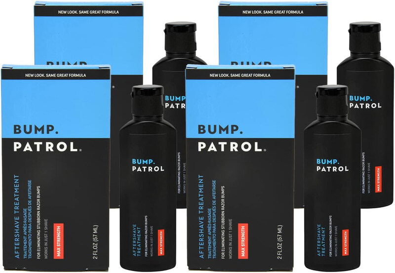 

Bump Patrol Maximum Strength After Shave Treatment, 4 x 2oz