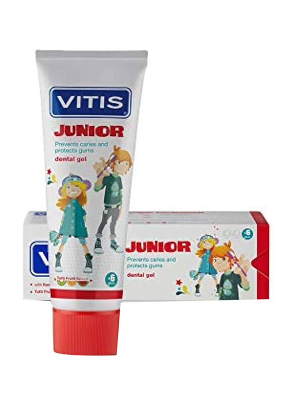 

Vitis Junior Dental Gel Toothpaste, 75ml