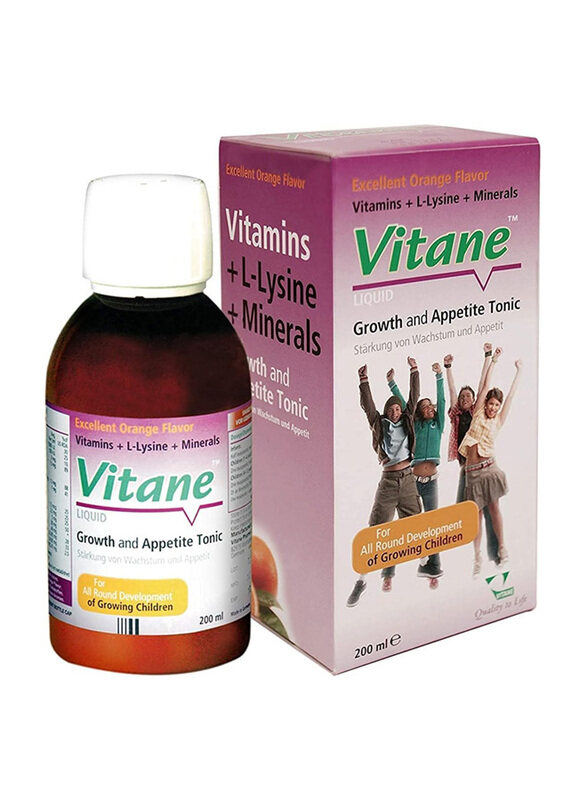 

Vitane Growth & Appetite Tonic Liquid Syrup, 200ml