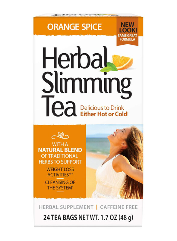 

21St Century Herbal Slimming Orange Spice Tea, 24 Tea Bags