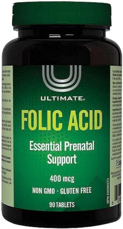 

Ultimate Folic Acid Essential Prenatal Support, 90 Tablets