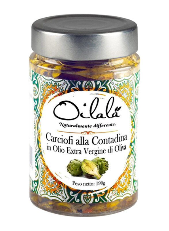 

Oilala Organic Farmer's Artichokes in Extra Virgin Olive Oil, 190g