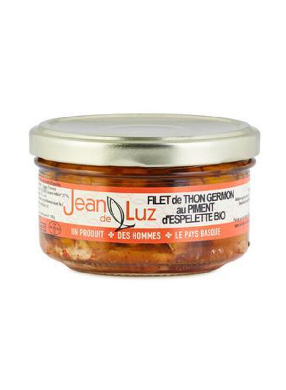 

Jean De Luz Tuna (Fillet With Evoo & Pepper), 140g