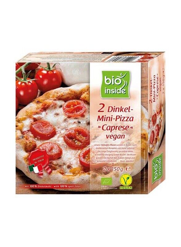 

Bio Inside 2 Spelt-Mini-Pizza Caprese Vegan Base, 150g