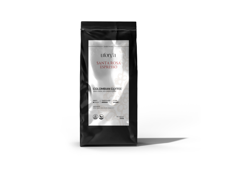 

Ufory'a - Coffee Beans (Santa Rosa Espresso) - 250g
