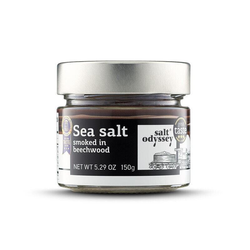 

Salt Odyssey Missolonghi Sea Salt Smoked in Beechwood, 100g