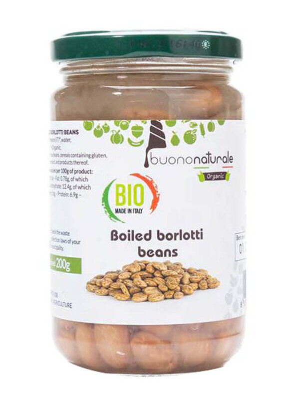 

Buononaturale Organic Boiled Borlotti Beans 300g