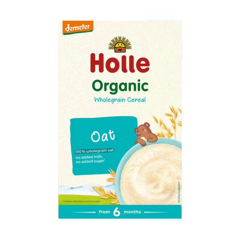

Holle Organic Wholegrain Oat Cereal (6+ Months) 250g