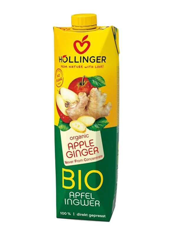 

Hollinger Organic Apple Ginger Juice, 1L