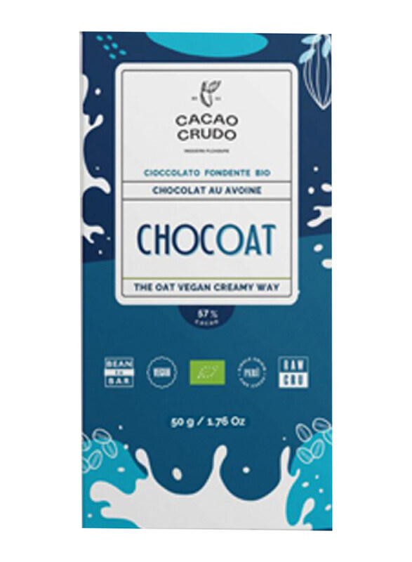 

Cacao Crudo Oat Dark Chocolate, 50g