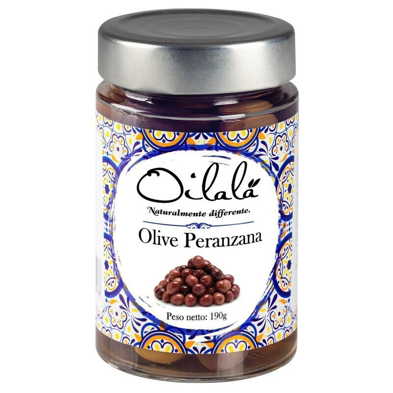 

Oilala Organic Peranzana Olives, 120g