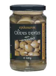 Epikouros Green with Almonds Olives, 320g