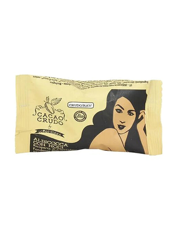 

Cacao Crudo Dark Chocolate Covered Apricot & Walnut Chocolate, 25g
