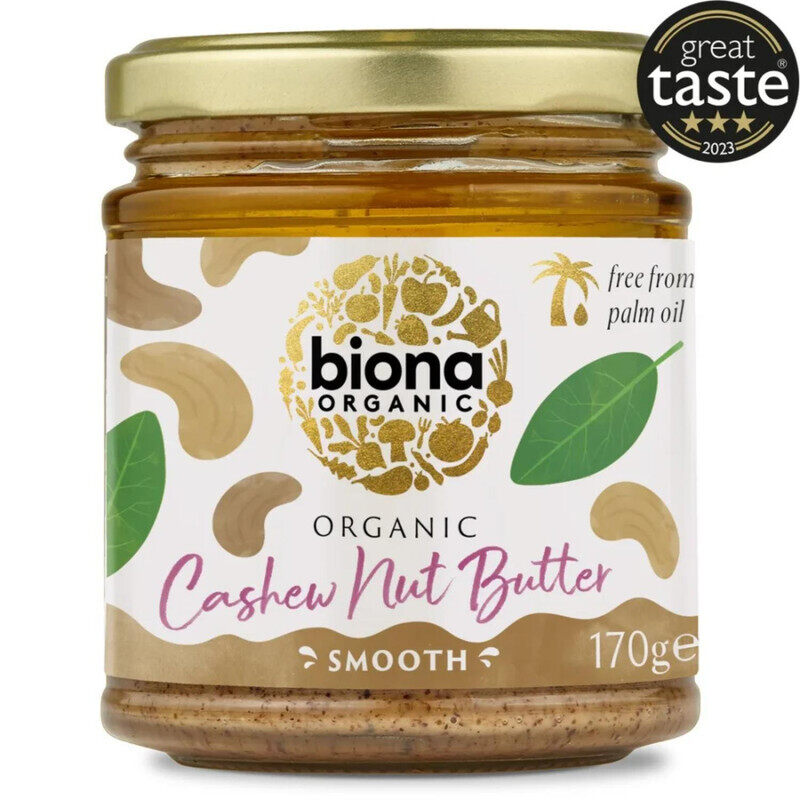 

Biona Organic Cashew Butter - palm fat free 170 gr