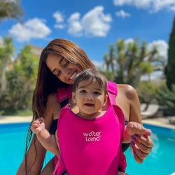 Waterland Baby Carrier, Pink Flamingo