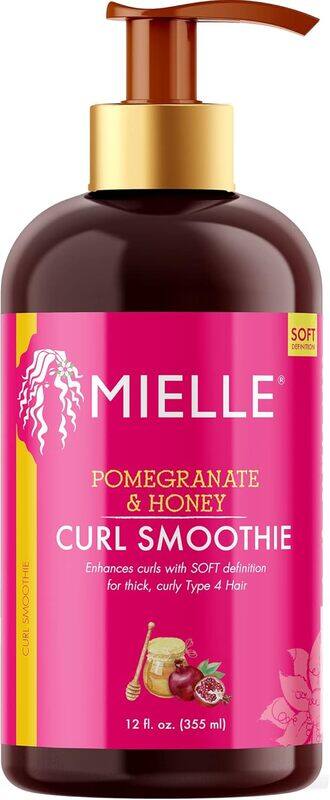 Mielle Organics Pomegranate & Honey Curl Smoothie, 12 Ounce (355 ml) (Pack of 1)