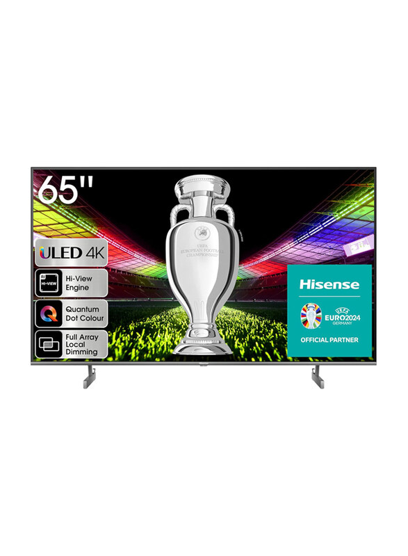 

Hisense 65-Inch U6 Series ULED Flat 4K UHD Smart TV, 65U6K, Black