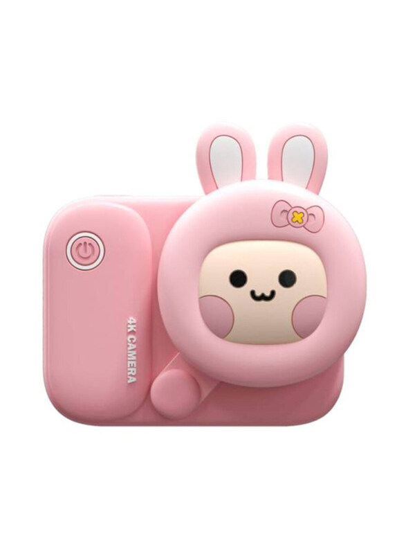 

Picocici K23 Kids 4K Camera Toy without Memory Card, Ages 5+, Pink