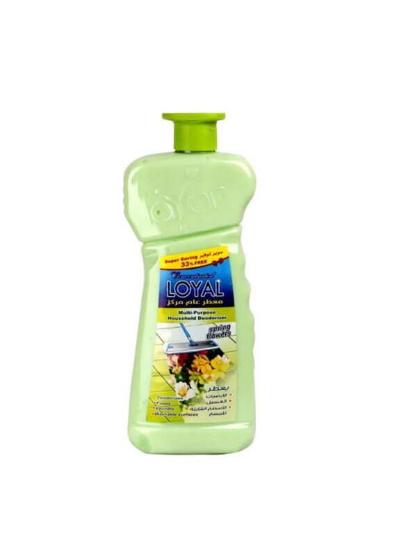 

Loyal Multi-Purpose Household Deodorizer Concentrated Gel, Spring Flowers Scent - 2100 ml x 6