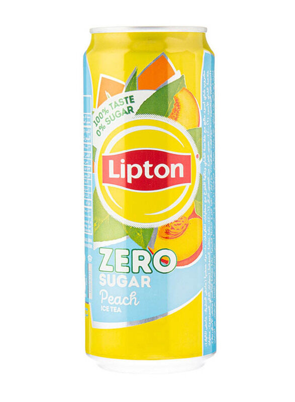 

Lipton Peach Iced Tea, Zero, 24 Cans x 320ml