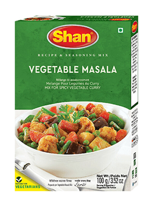 

Shan Vegetable Curry Masala, 6 x 100g