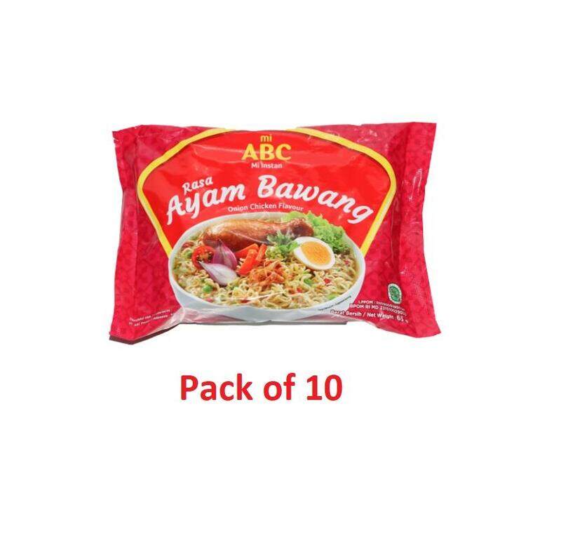 

ABC Instant Noodles, Onion Chicken - 65g x 10 x 4