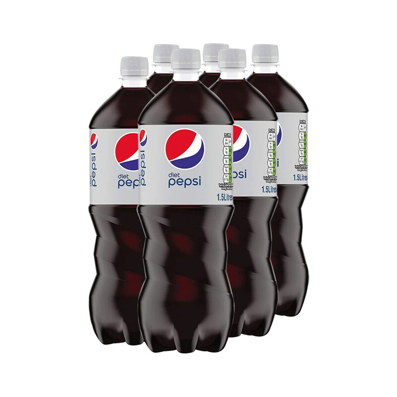 

Diet Pepsi Pepsi Diet, PET - 1.5 Liter x 6