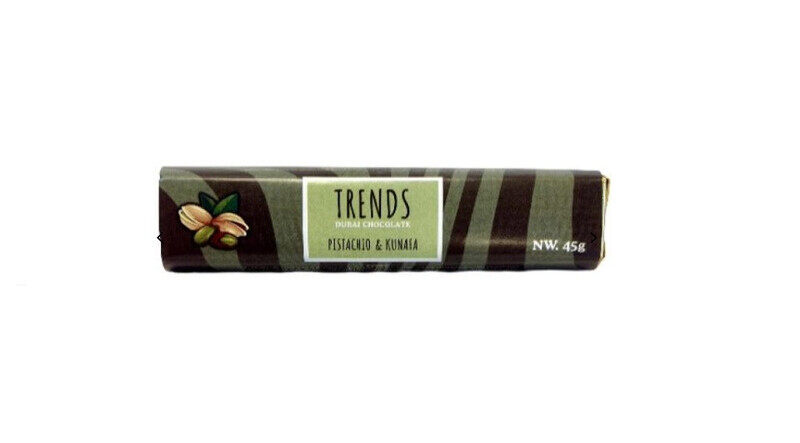 

Trends Dubai Chocolate, Pistachio & Kunafa - 45g x 4