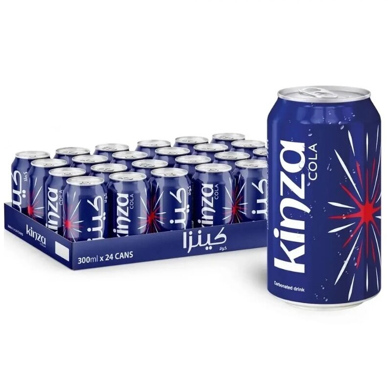 

KINZA COLA SOFT DRINK - 300 ml x 24