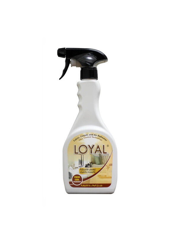 

Loyal Anti-bacterial Fabric & Carpet Freshener, Fresh Cool Fragrance - 500 ml x 2