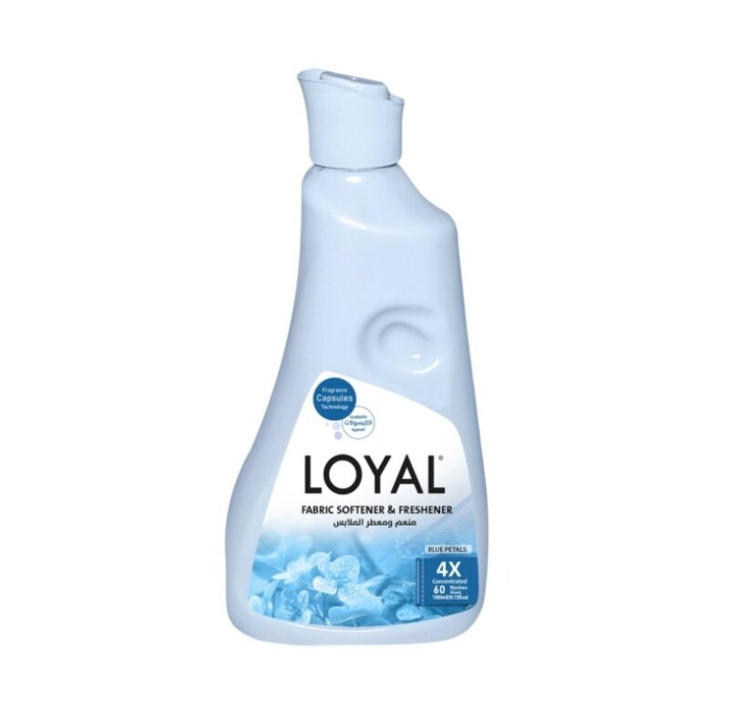 

Loyal Fabric Softener, Blue Petals - 1500 ml x 6