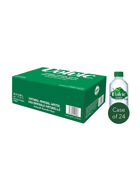 

Volvic Natural Spring Water, 24 Bottles x 330ml