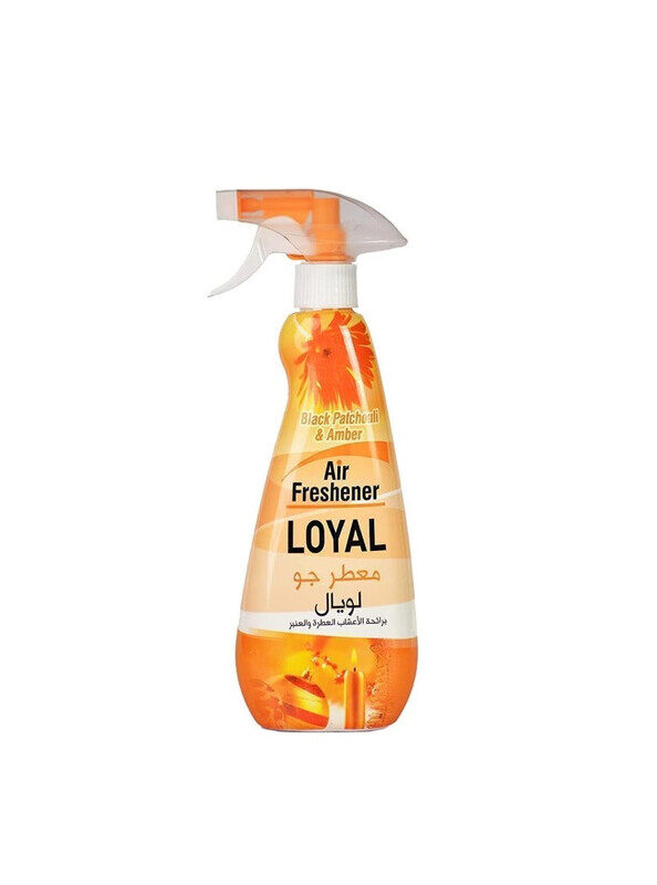 

Loyal Air Freshener, Black Patchouli & Amber Scent - 450 ml x 2