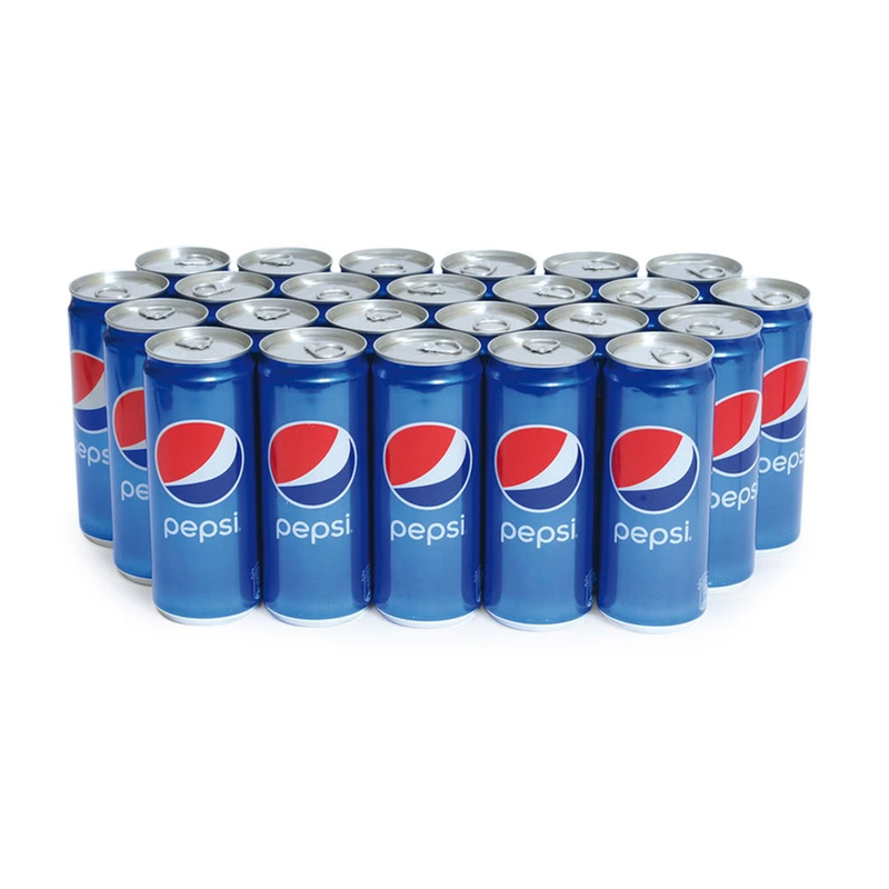 

Pepsi Regular, Can - 330 ml x 24