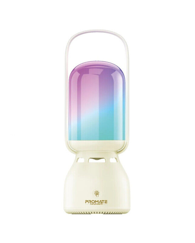 

Promate CampMate-5 Portable Multifunctional Bluetooth Speaker Camping Light