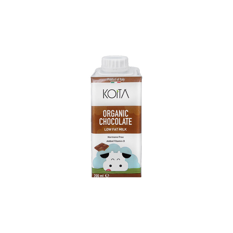 

Koita Organic Milk, Chocolate - 200 ml x 24