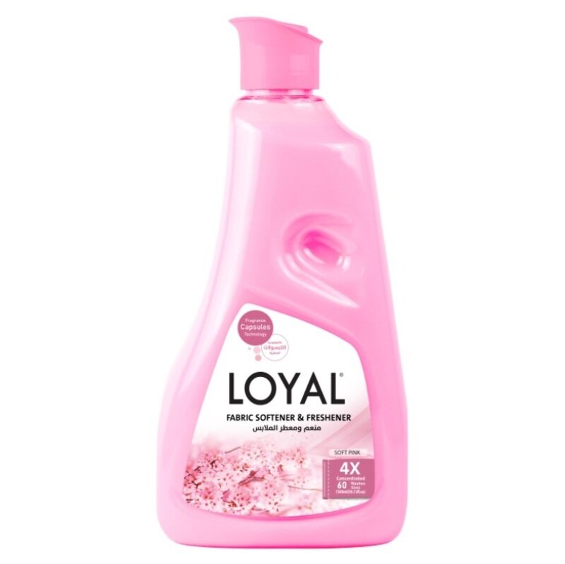 

Loyal Fabric Softener, Soft Pink - 1500 ml x 6