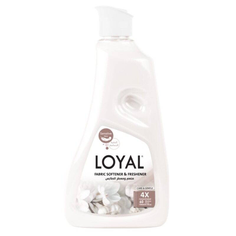 

Loyal Fabric Softener, Gentle and Care - 1500 ml x 2