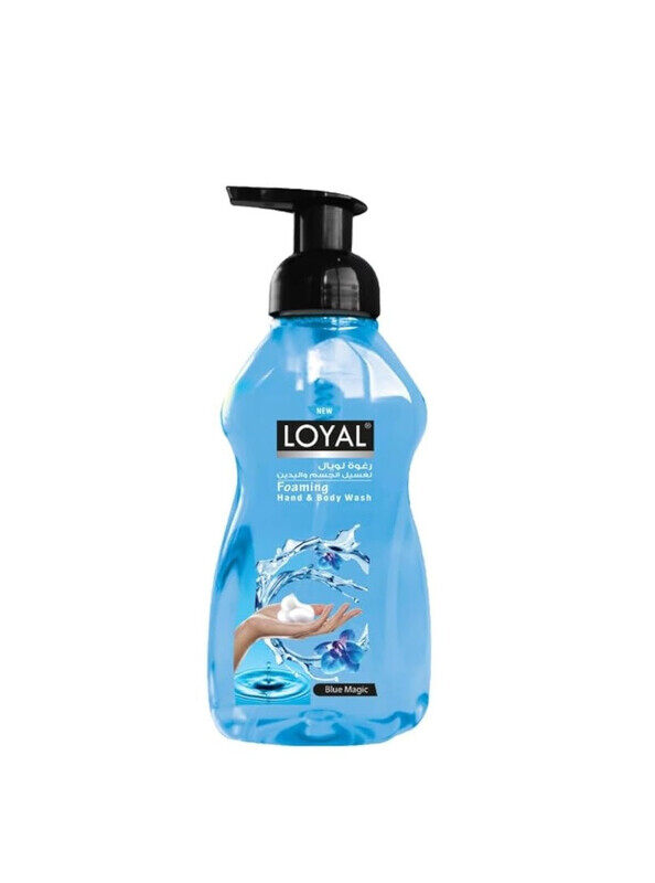 

Loyal Foaming Hand & Body Wash, Blue Magic Scent - 500 ml x 2