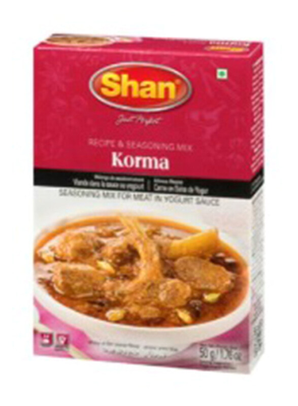 

Shan Kurma Curry Mix Masala, 6 x 50g