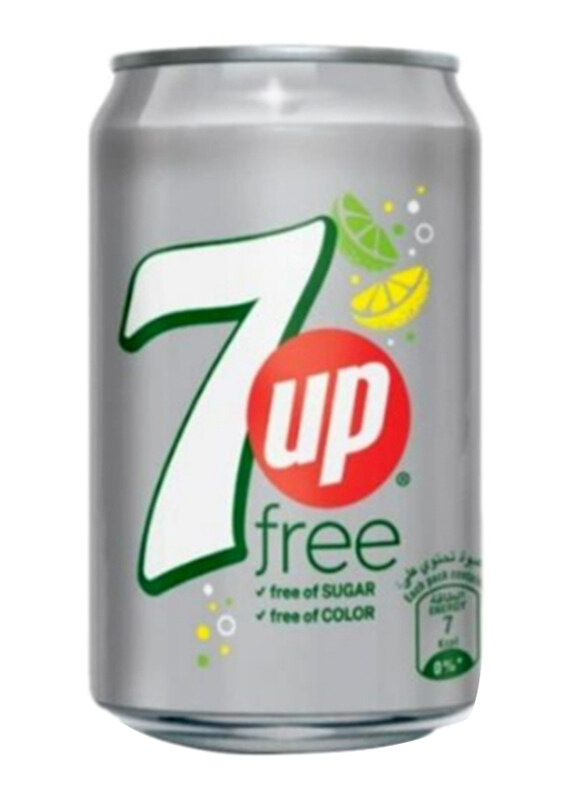 

7Up Diet Soft Drink, Can, 24 x 300ml