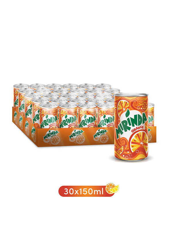 

Mirinda Orange Soft Drink, 30 Cans x 155ml
