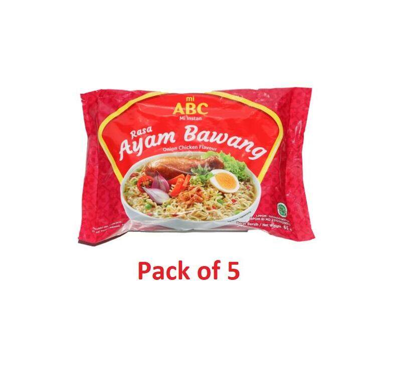 

ABC Instant Noodles, Onion Chicken - 65g x 5